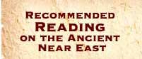 Recommended Reading on the Ancient Near East